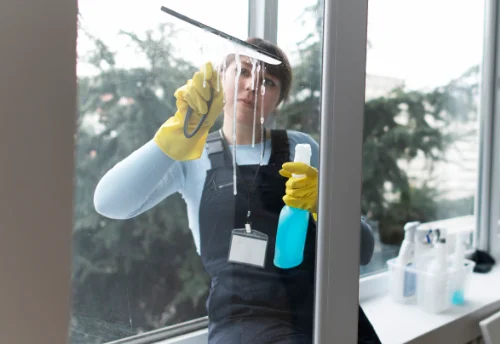 Nettoyage de vitres intérieures et extérieures à Théza
